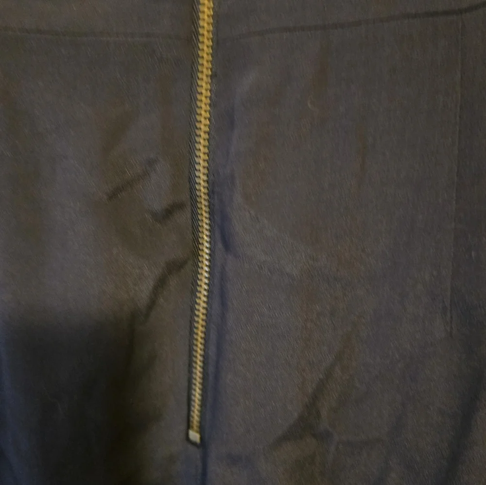 Anthropologie Girls From Savoy Elegant Navy Skirt Size 10 NWOT - Picture 5 of 6